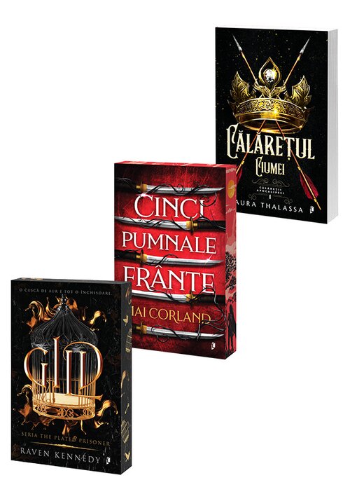 Carte Pachet Gild + Cinci Pumnale Frante + Calaretul Ciumei. Set 3 carti editura Librex Publishing