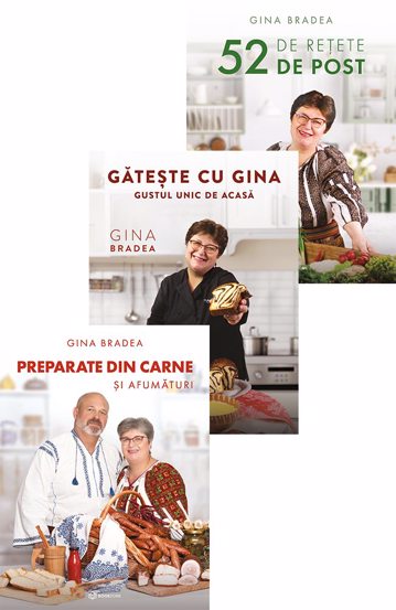 Carte Pachet Gina Bradea - 3 Carti editura Bookzone