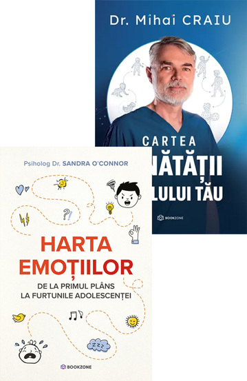Carte Pachet Harta sănătății copilului tău editura Bookzone