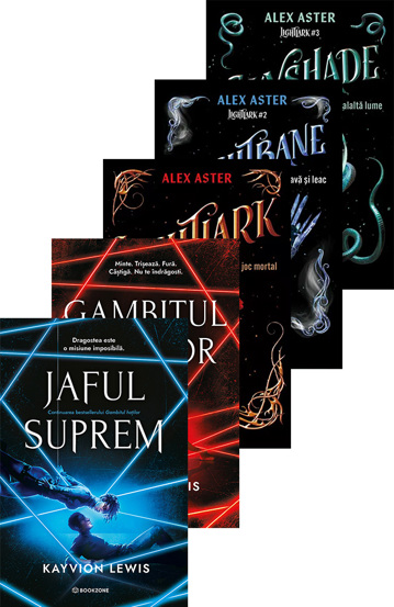 Carte Pachet Hoții de inimi și magie editura Bookzone