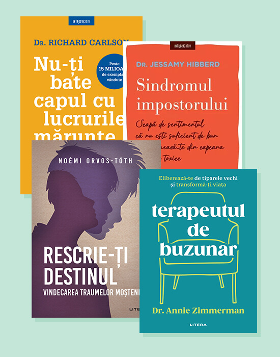 Carte Pachet Introspectiv  (4 carti) editura Litera