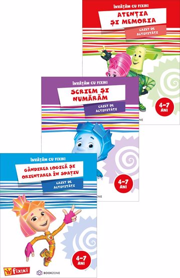 Carte Pachet Invatam cu Fixiki editura Bookzone