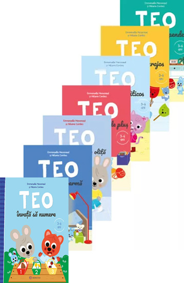 Carte Pachet Învățăm cu Teo editura Bookzone