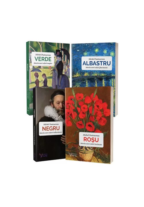 Carte Pachet Istoria Magica a culorilor. Set 4 carti editura For You