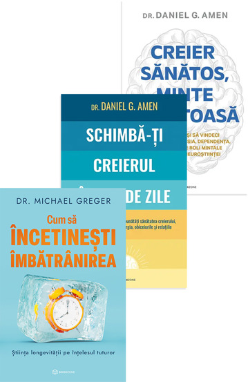 Carte Pachet Iubește-ți creierul editura Bookzone