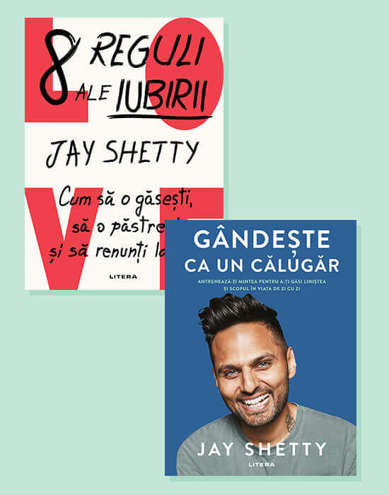 Carte Pachet Jay Shetty editura Litera