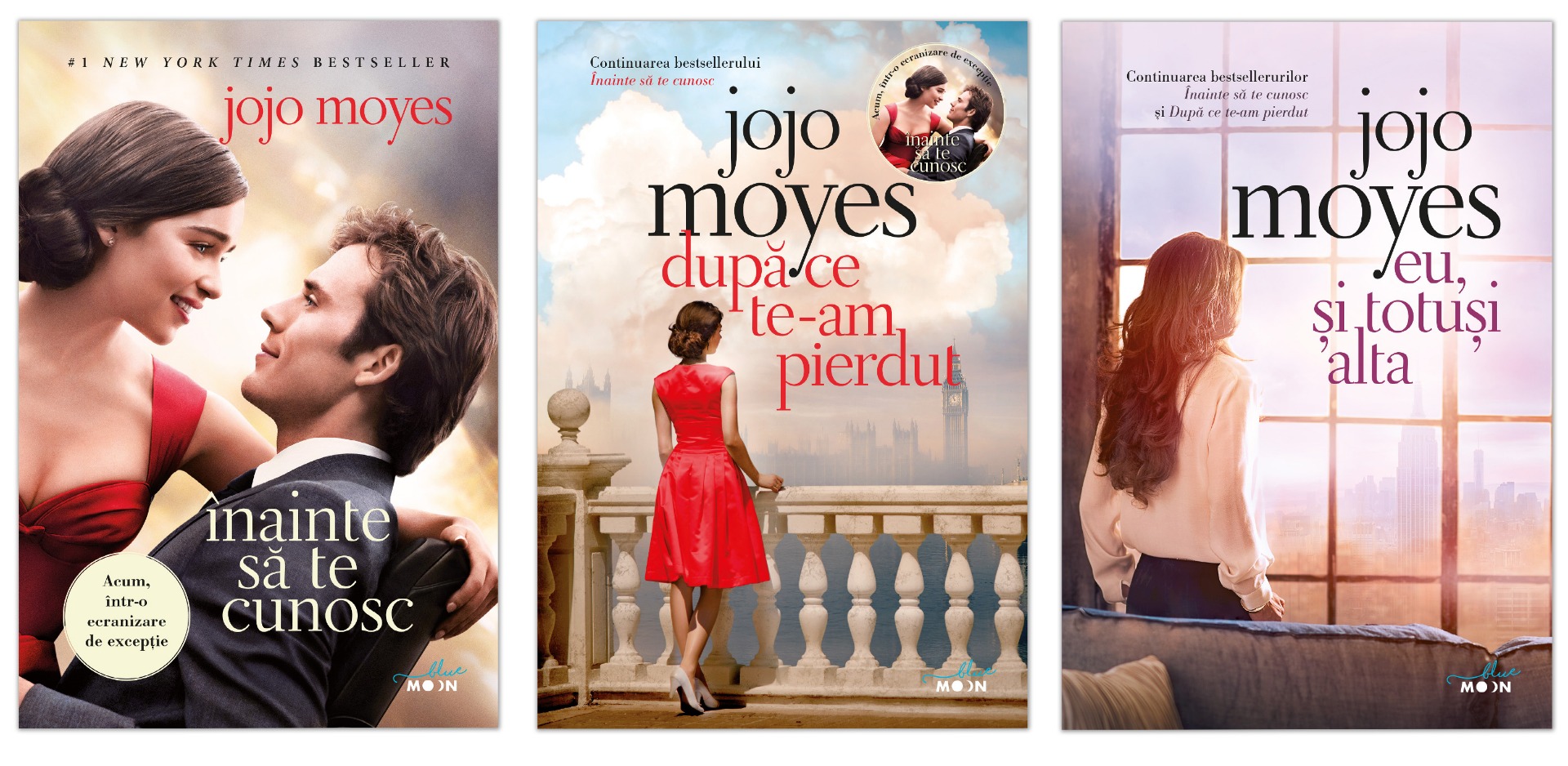 Carte Pachet Jojo Moyes Trilogia Inainte sa te cunosc editura Litera