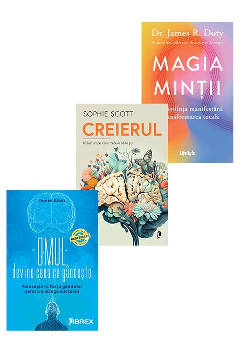 Carte Pachet MAGIA Mintii. Set 3 carti editura Librex Publishing