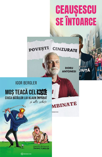 Carte Pachet Maeștrii umorului editura Bookzone