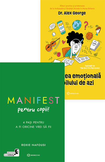 Carte Pachet Manifestarea emoțiilor la copii editura Bookzone