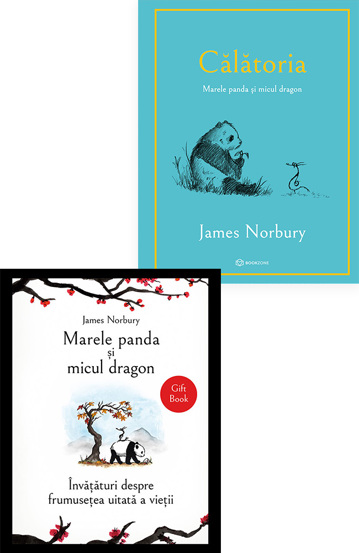 Carte Pachet Marele panda și micul dragon editura Bookzone