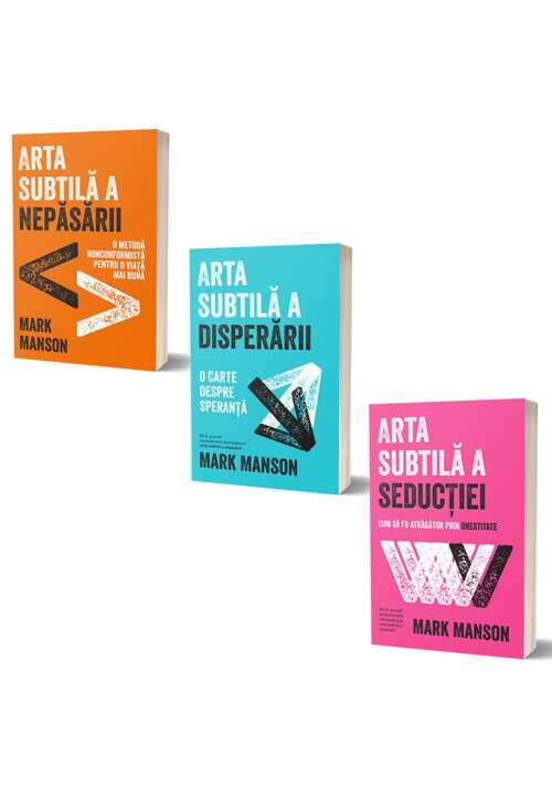Carte Pachet Mark Manson. Set 3 volume editura Trei
