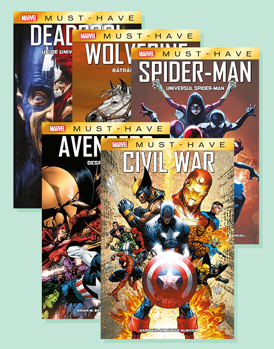 Carte Pachet Marvel (5 volume) editura Litera