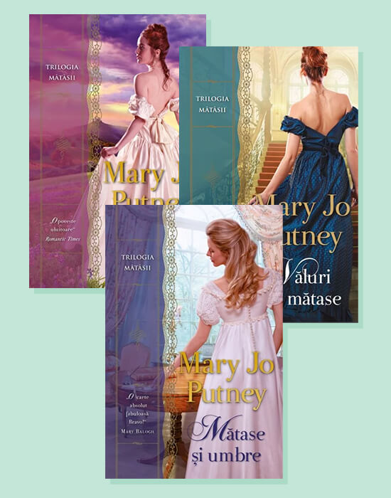 Carte Pachet Mary Jo Putney - seria de Matase editura Litera