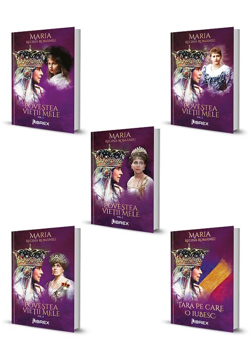 Carte Pachet Memorii Regina Maria. Set 5 carti editura Librex Publishing