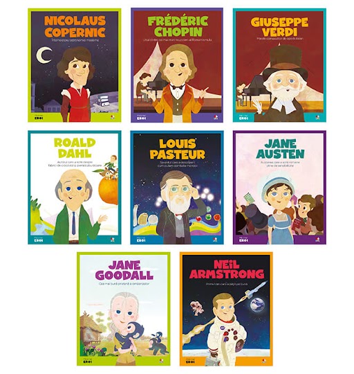 Carte Pachet Micii mei eroi - 8 volume editura Litera