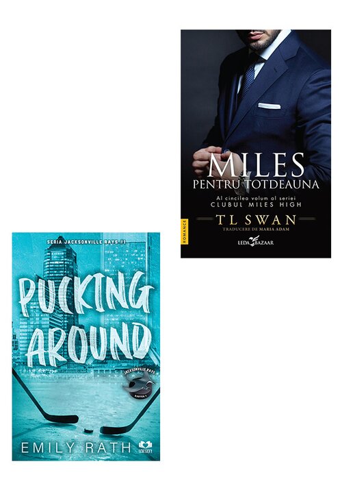 Carte Pachet Miles pentru totdeauna + Pucking Around editura Librex Publishing