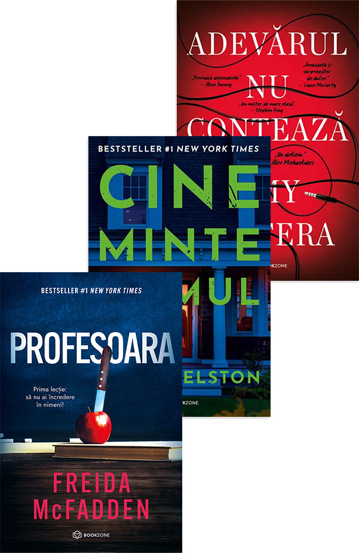 Carte Pachet Minciunile bat la ușă editura Bookzone