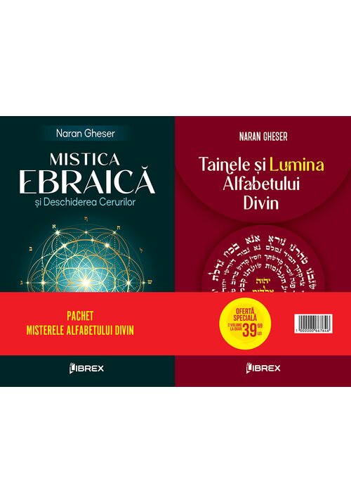 Carte Pachet Misterele Alfabetului Divin. Set 2 carti editura Librex Publishing