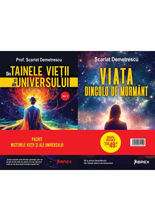 Carte Pachet  Misterele vietii si ale Universului editura Librex Publishing