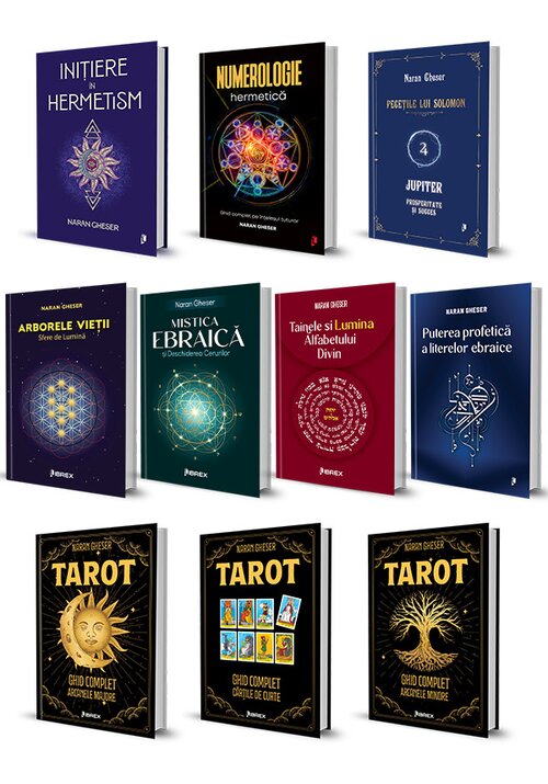 Carte Pachet Naran Gheser. Set 10 carti editura Librex Publishing