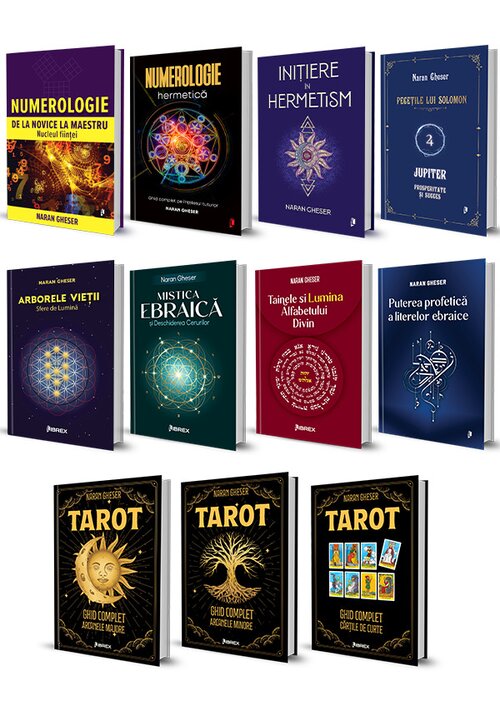 Carte Pachet Naran Gheser. Set 11 carti editura Librex Publishing