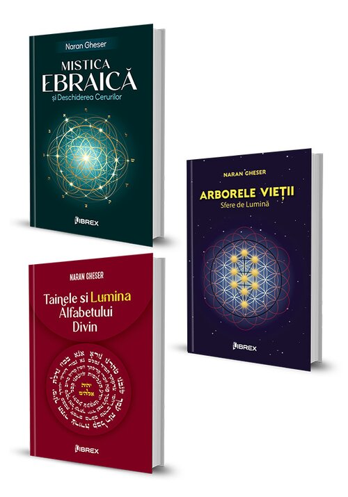 Carte Pachet Naran Gheser. Set 3 carti editura Librex Publishing