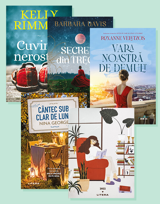 Carte Pachet Noutati Blue Moon + Agenda Cititorului editura Litera