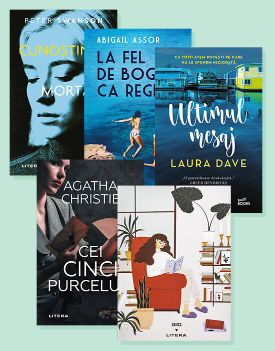 Carte Pachet Noutati Buzz Books + Agenda Cititorului editura Litera