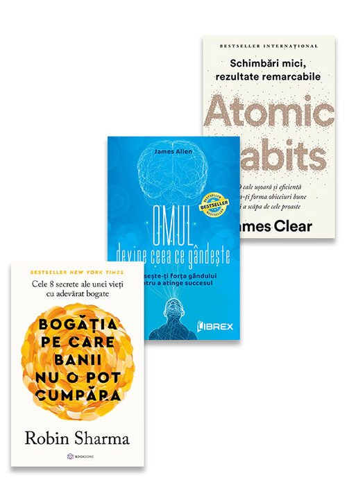 Carte Pachet Obiceiuri care schimba vieti. Set 3 carti editura Librex Publishing