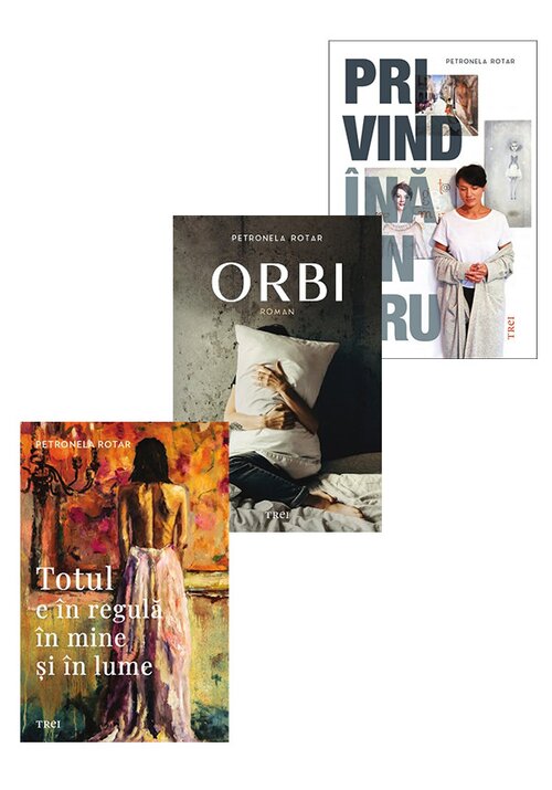 Carte Pachet Petronela Rotar. Set 3 carti editura Trei