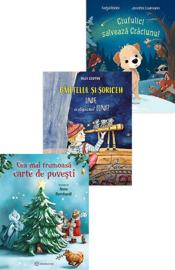 Carte Pachet Povesti de citit sub brad editura Bookzone