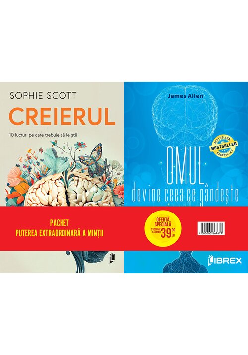 Carte Pachet Puterea extraordinara a mintii. Set 2 carti editura Librex Publishing