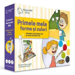 Carte Pachet Raspundel Istetel: Creion si carte Primele mele forme si culori