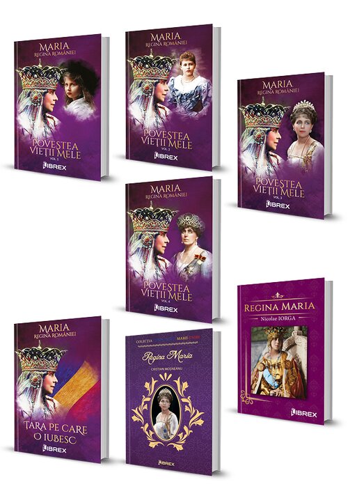 Carte Pachet Regina Maria. Set 7 carti editura Librex Publishing