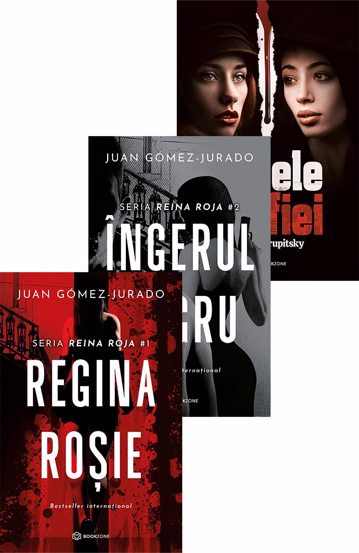 Carte Pachet Regina roșie + Îngerul negru + Fiicele mafiei editura Bookzone