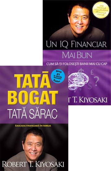 Carte Pachet Robert Kiyosaki editura Curtea Veche