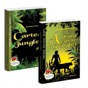 Carte Pachet Rudyard Kipling: 1. Cartea junglei; 2. A doua carte a junglei Autor Rudyard Kipling