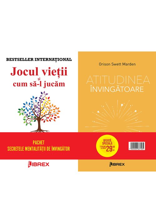 Carte Pachet ”Secretele mentalitatii de invingator” editura Librex Publishing