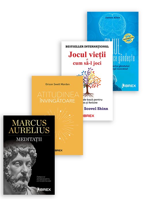 Carte Pachet Secretele mentalitatii de invingator. Set 4 carti editura Librex Publishing