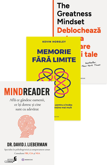 Carte Pachet Secretul unei minti uluitoare editura Bookzone