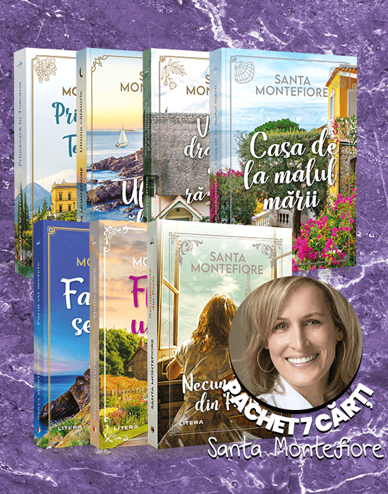 Carte Pachet Serie de autor Santa Montefiore (7 carti) editura Litera