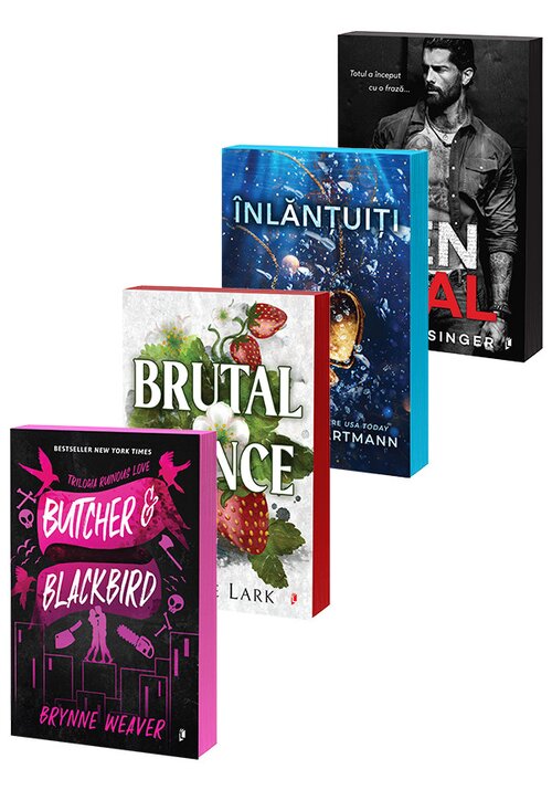 Carte Pachet Sprayed edges Must-read. Set 4 carti editura Librex Publishing