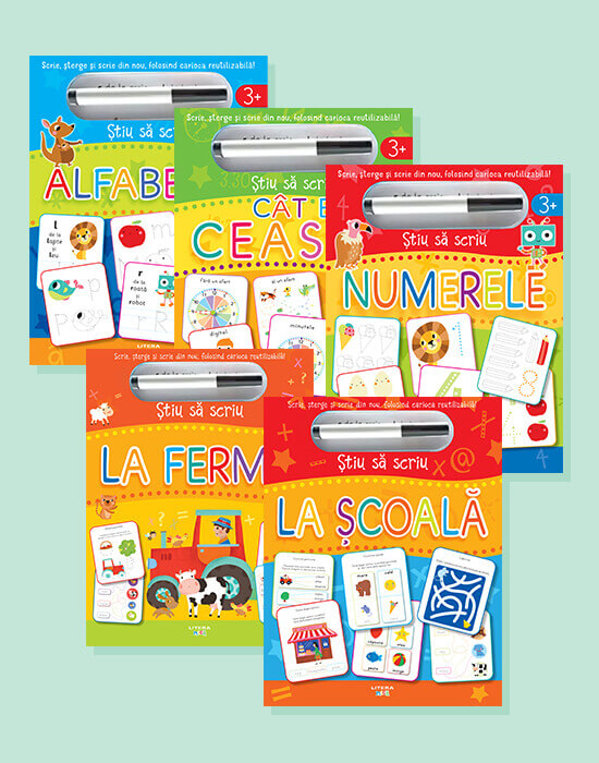 Carte Pachet Stiu sa scriu editura Litera