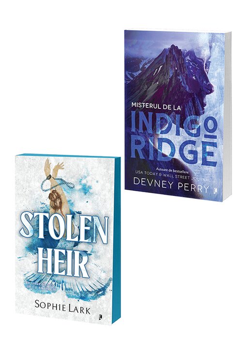 Carte Pachet Stolen Heir+ Misterul de la Indigo Ridge. Set 2 carti editura Librex Publishing