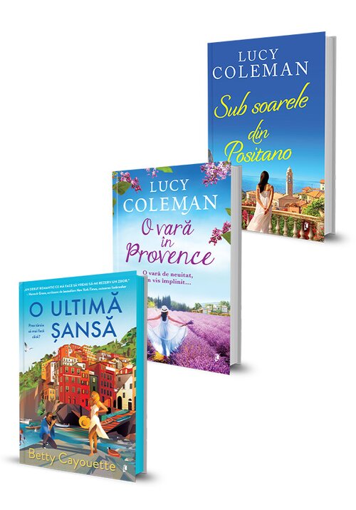 Carte Pachet Sub soarele din Positano + O vara in Provence + O ultima sansa. Set 3 carti editura Librex Publishing