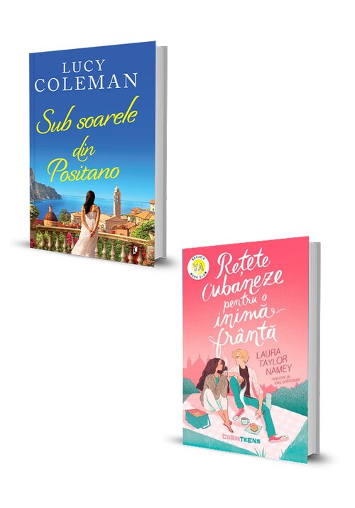 Carte Pachet Sub soarele din Positano + Retete cubaneze pentru o inima franta. Set 2 carti editura Librex Publishing
