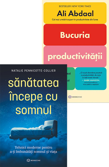 Carte Pachet Succesul somnului odihnitor editura Bookzone