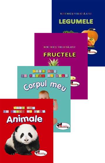 Carte Pachet Sunt mic si vreau sa aflu 2 editura Aramis