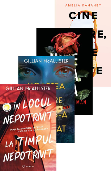 Carte Pachet Tensiune și mister editura Bookzone